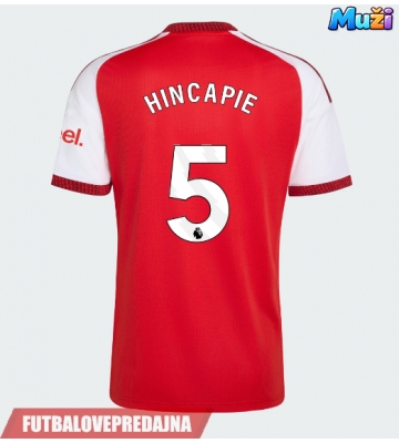 Lacne Muži Futbalové dres Arsenal Piero Hincapie #5 2026-27 Krátky Rukáv - Domáci
